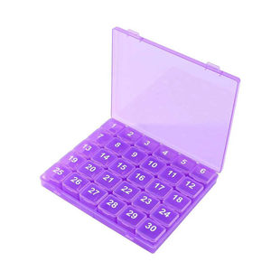 药盒一个月量分药器30天分药盒便携药品31天分装一月吃药提醒盒子