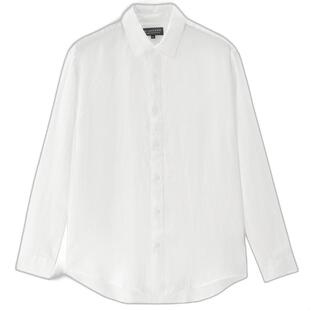 【韩国明星同款】佐丹奴2026年春通勤长袖休闲亚麻衬衫男01045491