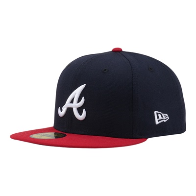 NEWERA亚特兰大勇士5950平沿帽子
