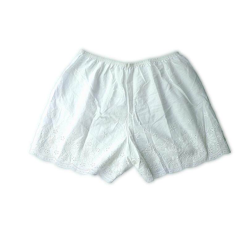 纯棉jk安全裤女夏季防走光无痕短裤不卷边薄款宽松大码打底裤外穿