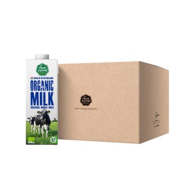 荷兰进口有机全脂草饲纯牛奶整箱