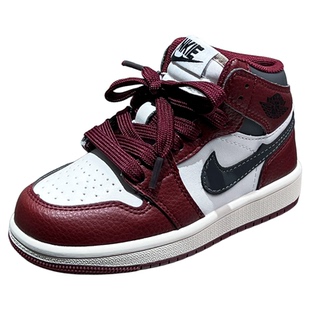 2025新款秋冬红色儿童运动鞋软底加绒男童板鞋中大童女童二棉鞋子