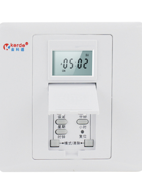 金科德定时器86面板电子tcz-724