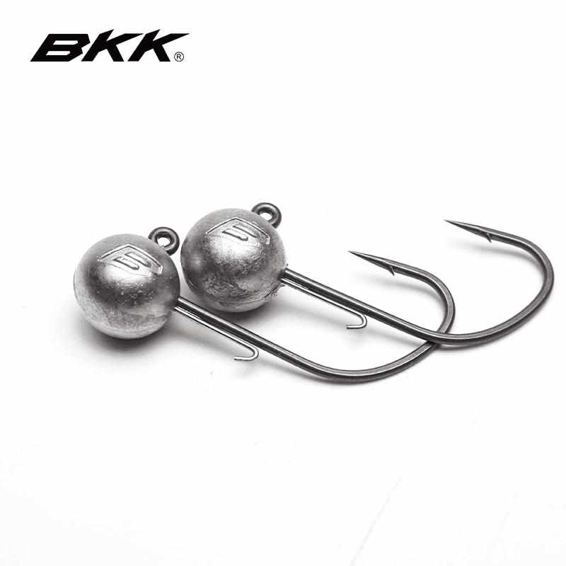 BKK黑金刚9078短柄圆形铅头钩内德钩防挂底黑坑鲈鳜鱼路亚软饵钩