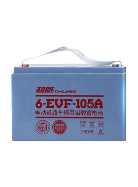 超威新能源电动四轮观光车电池