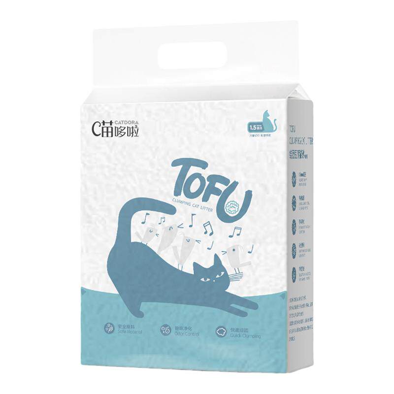 喵哆啦猫砂双十一专属原味豆腐砂
