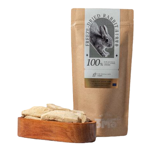 3m5pet冻干猫咪零食兔肉里脊狗狗零食幼猫零食纯肉冻干高蛋白