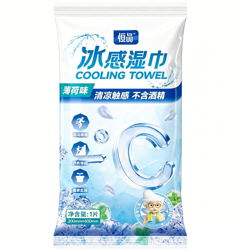 恒品冰感降温毛巾户外运动去汗