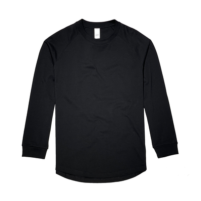 港风重磅纯棉复古宽松圆领T恤潮