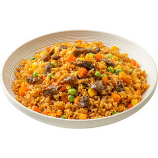 聚口福预制炒饭蛋炒饭预制菜微波炒米饭半成品牛肉扬州炒饭商用