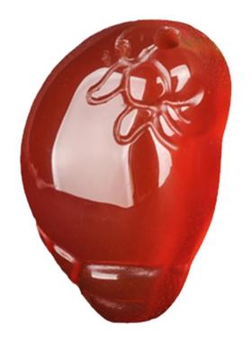 萌萌哒知足常乐小脚丫儿童吊坠