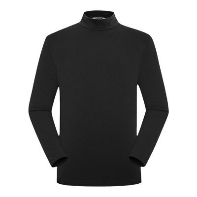 lafuma户外半高领T恤男