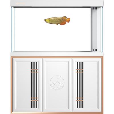 闽江2026新款鱼缸客厅超白玻璃缸