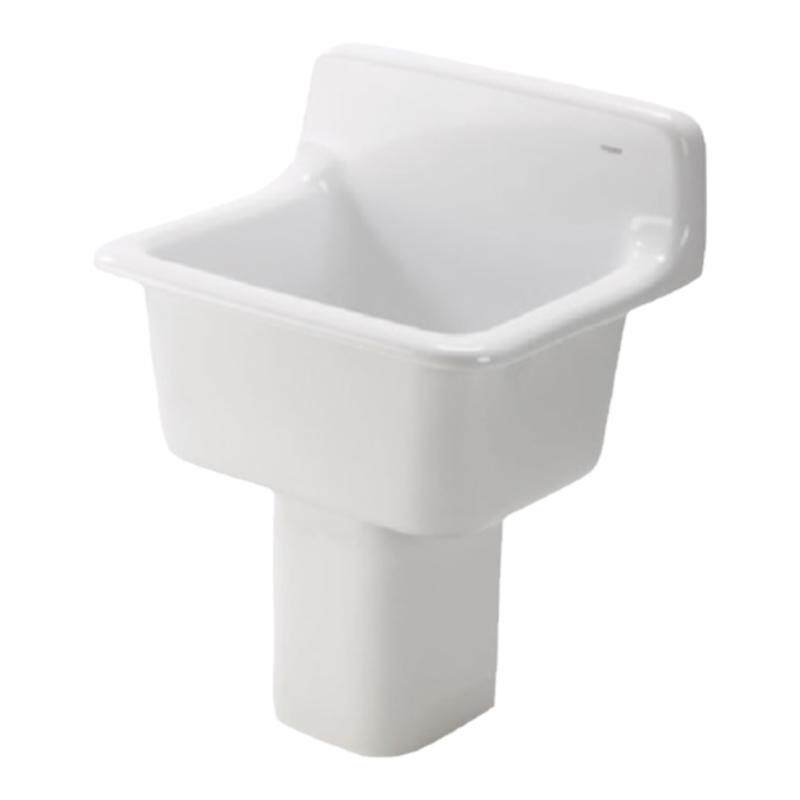 TOTO洁具 陶瓷立柱角拖把池SKW322B/SKW322FB/FRB拖布池污水池