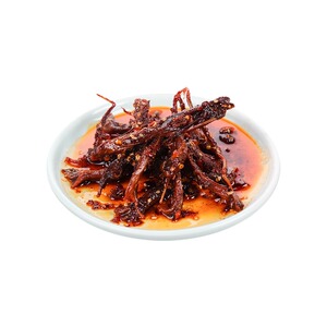 湖南网红零食油爆鸭舌小吃包邮