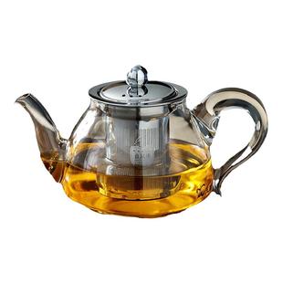 泡茶壶玻璃耐高温不锈钢内胆过滤家用功夫冲茶器单壶花茶壶茶具
