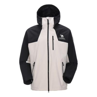 Camel骆驼极境冒险家冲锋衣男女户外三合一暴雨级防水防风登山服