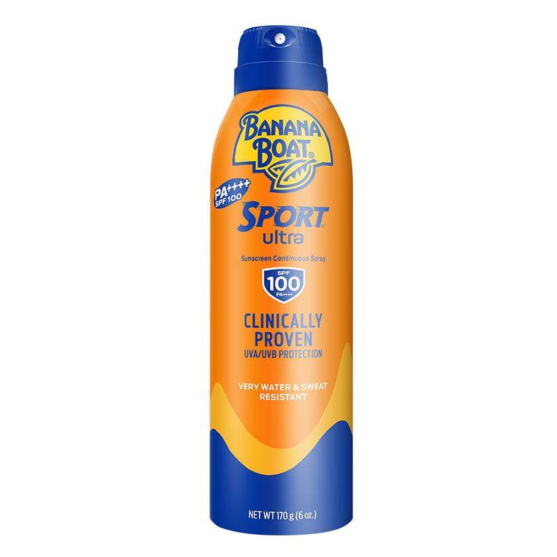 香蕉船高倍防晒喷雾SPF100防水防汗防紫外线户外运动旅行