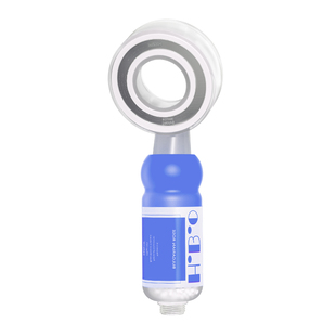 邮轮花洒过滤喷头淋浴增压浴霸芯可拆洗通用前置低水压专用莲蓬头