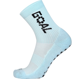 李质造中筒袜比赛训练足球篮球袜子男士运动袜跑步透气防滑硅胶底