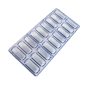 硬塑料模型立体加厚玫瑰花模具心形星空半圆砖石水滴形巧克力模具