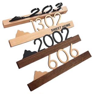 亚克力门牌订制logo设计广告牌招牌工作室包间包厢棋牌室定制轻奢挂牌创意房间公司包房门贴民宿发光标牌定做