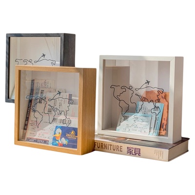 旅行时光碎片纪念收纳相框票根册