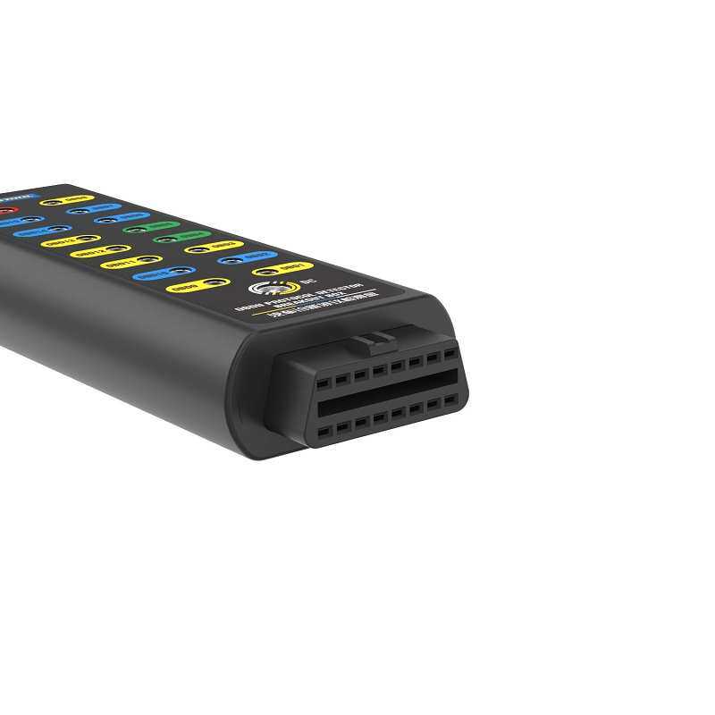 AUTOOL 偶然汽车OBD诊断协议检测盒车载连接延长线obd万用跳线盒