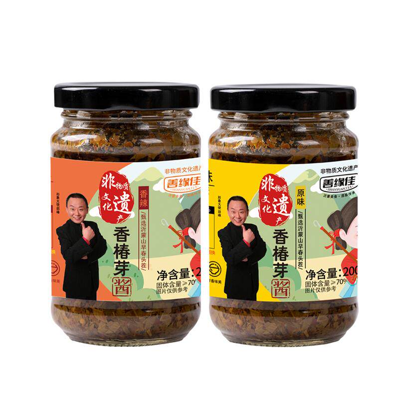 【天天特价】香椿酱头茬嫩芽特产