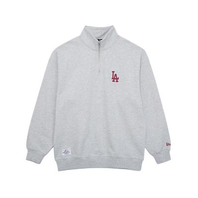 【自营】New Era纽亦华2025秋冬款MLB半拉链美式立领复古卫衣男女