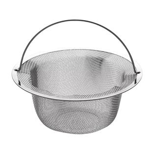 厨房水槽过滤网不锈钢洗菜盆洗碗水池14cm提篮下水道垃圾防堵网器