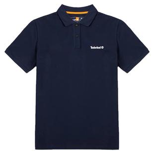 美国TIMBERLAND天伯伦/添柏岚男士夏季休闲纯棉翻领T恤宽松polo衫