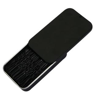 发夹黑色头发u型夹丸子头盘发神器固定u形发卡女一字夹卡子夹子