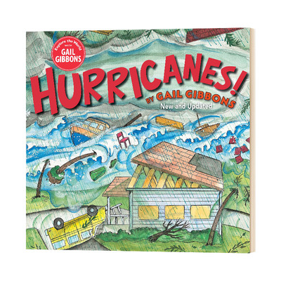 英文原版 Hurricanes 盖尔吉本斯少儿百科系列 飓风 新版 英文版儿童外文书