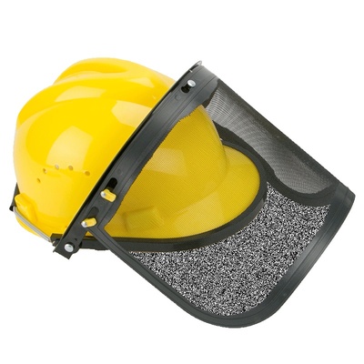 安全帽防护面罩全脸防护高清透明