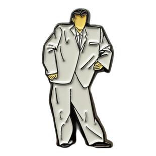 Talking Heads大卫拜恩摇滚周边徽章胸针