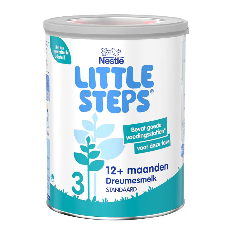 荷兰原装little steps 宝宝益生菌钙铁锌营养奶粉3段 800g*2罐