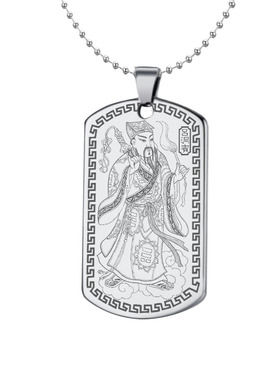 道家饰品吕祖吕洞宾吊坠定制项链