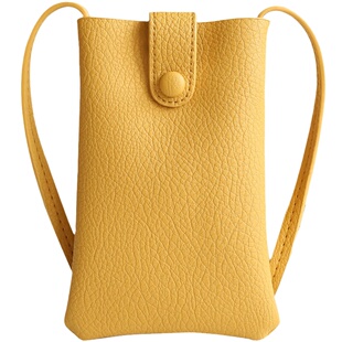 放手机包袋装手机的小包包简约女迷你挂脖夏天轻便软皮今年斜挎包