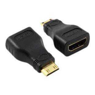 Mini hdmi公转hdmi 母转接头/线 迷你hdmi线to hdmi 大转小转换头