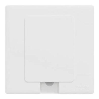 施耐德嵌入式插座冰箱内嵌式隐藏形内凹插座10A五孔86型面板