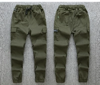 Эластичные флисовые штаны