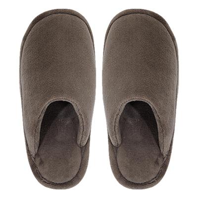 秋冬男士毛绒拖鞋大码室内家居