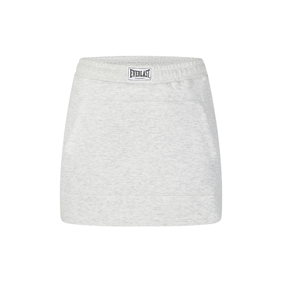 美国EVERLAST拳击高街宽松空气层防走光内衬美式运动灰色A字短裙