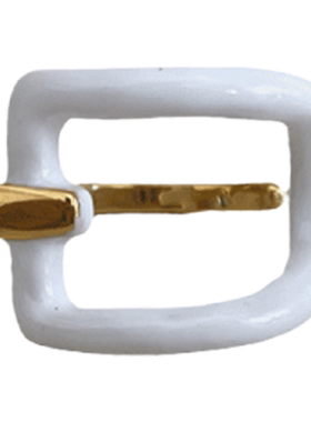 littlejoys白框戒指ins高级感