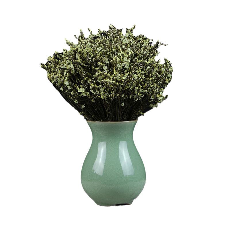 龙泉御茗青瓷家居饰品花艺插花瓶客厅台面花瓶水培茶桌摆件花器