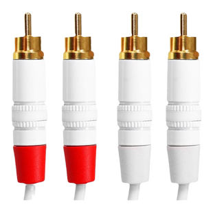 真力 Genelec 定制音频线 莲花线 2m RCA-RCA (G系列, F系列适用)