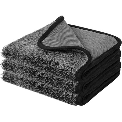 超细纤维吸水洗车毛巾不掉毛