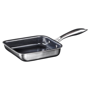 HexClad 星厨玉子烧煎锅无氟不锈钢平底锅早餐锅厚蛋烧锅新年年货