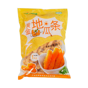 三统万福地瓜条整箱甘梅地瓜条冷冻油炸黄金地瓜条红薯条商用10kg